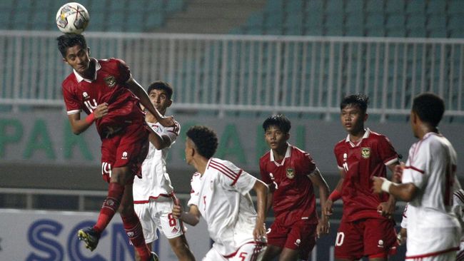 Dua pemain Timnas Indonesia U-17 dalam kondisi cedera jelang melawan Palestina di Kualifikasi Piala Asia U-17 2023.