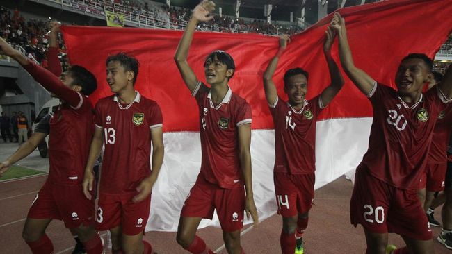 Timnas Indonesia U-20 termasuk tim kedua tersukses di grup A dalam gelaran Piala Asia U-20 2023 mendatang.