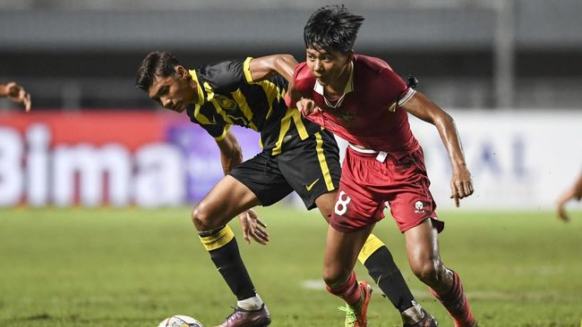 Timnas Indonesia U-17 dan Malaysia bak tukar nasib terhadap hasil di Piala AFF U-16 2022 dan Kualifikasi Piala Asia U-17 2023.