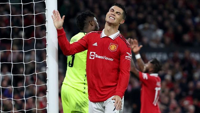 Manchester United tercatat lebih banyak mendulang poin di Liga Inggris musim ini saat Cristiano Ronaldo tidak menjadi starter.