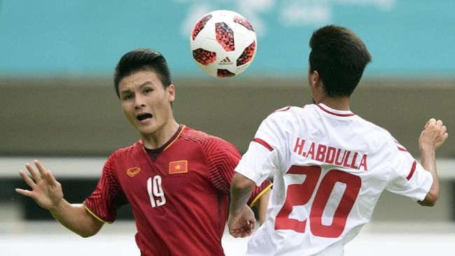 Pemain andalan timnas Vietnam Nguyen Quang Hai dipastikan tidak akan tampil di Piala AFF 2022.