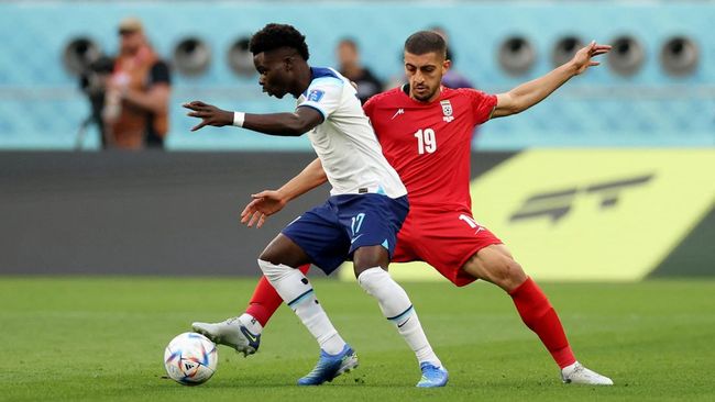 Timnas Inggris memulai perjalanan di Piala Dunia 2022 dengan menorehkan hasil yang mengesankan dengan melumat Iran.