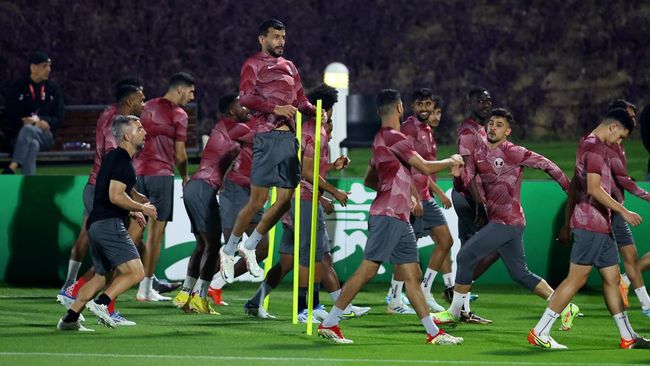Duel Qatar vs Ekuador pada laga pembuka Piala Dunia 2022, Minggu (20/11), jadi ajang pembuktian tuan rumah.