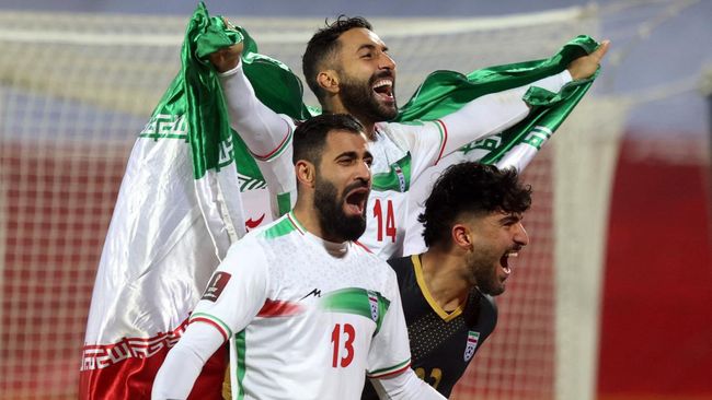 Iran menjadi salah satu kontestan dari Asia di Piala Dunia Qatar 2022. Berikut profil Iran di Piala Dunia 2022.