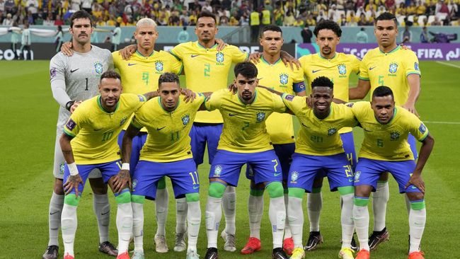Kabar buruk Brasil jelang lawan Korea Selatan, Neymar belum pulih, sementara Jesus dan Telles dikabarkan out dari tim karena cedera parah.