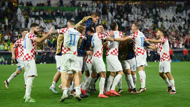 Kroasia yang sudah tampil di Piala Dunia sejak 1998 memiliki catatan mentereng dalam adu penalti di ajang pesta sepak bola dunia tersebut.