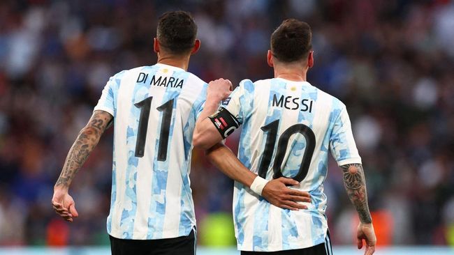 Dalam tiga keberhasilan Lionel Messi juara bersama Argentina, Angel Di Maria selalu mencetak gol di partai final.