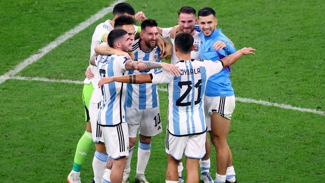 Timnas Argentina menjaga rekor kemenangan di semifinal Piala Dunia setelah memulangkan Kroasia di Stadion Iconic Lusail.
