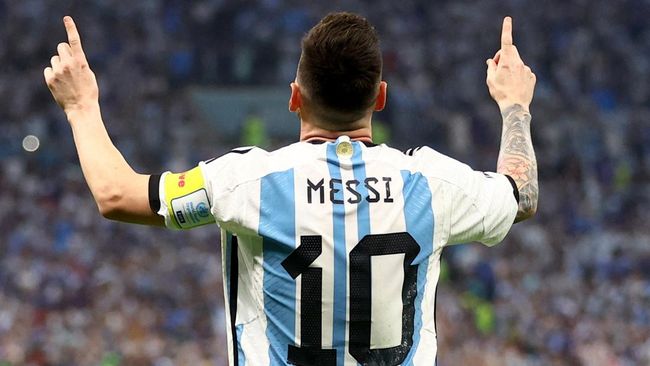 Aurelien Tchouameni tak menepikan kapten Argentina Lionel Messi akan menyulitkan pertahanan Prancis pada laga final Piala Dunia 2022.