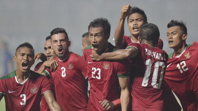 Timnas Indonesia memiliki kenangan manis di Stadion My Dinh, Hanoi jelang laga leg kedua semifinal Piala AFF 2022 kontra Vietnam, Senin (9/1).