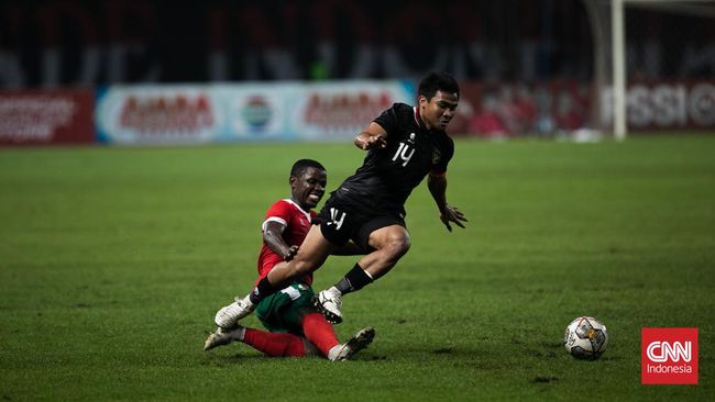 Pemain Timnas Indonesia Asnawi Mangkualam berhasil mencatatkan dua assist saat menyelamatkan klubnya Jeonnam Dragons dari kekalahan di Liga Korea, Sabtu (8/4).