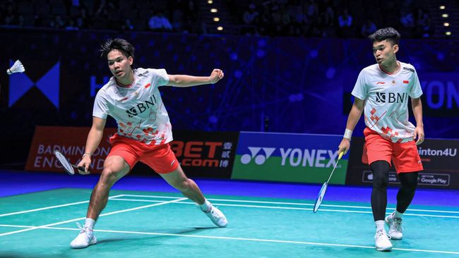 Indonesia berhasil mengirimkan 5 wakil ke semifinal semifinal Orleans Masters 2023. Pasangan Leo Rolly Carnando/Daniel Marthin termasuk di dalamnya.