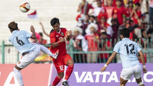 Timnas Indonesia U-22 menang telak 5-0 atas Myanmar pada laga kedua grup A SEA Games 2023.