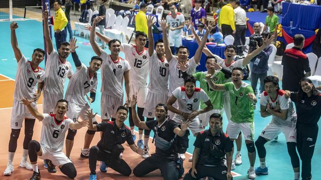 Indonesia jadi salah satu tim yang lolos ke perempat final AVC Challenge Cup 2023. Berikut daftar empat tim yang lolos ke perempat final.
