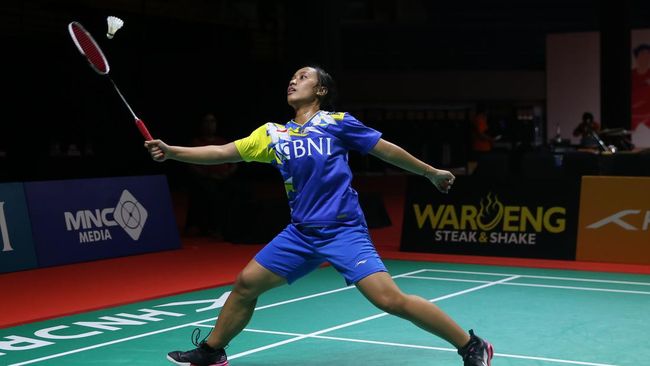 Indonesia kalah dramatis dengan skor 2-3 dari Jepang pada final Badminton Asia Junior Championship (AJC) 2023 di GOR Amongrogo, Yogyakarta, Selasa (11/7).