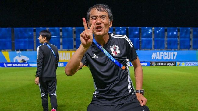 Pelatih timnas Jepang U-17 Yoshiro Moriyama mengaku ingin mencetak sejarah di Indonesia saat tampil di Piala Dunia U-17 2023.
