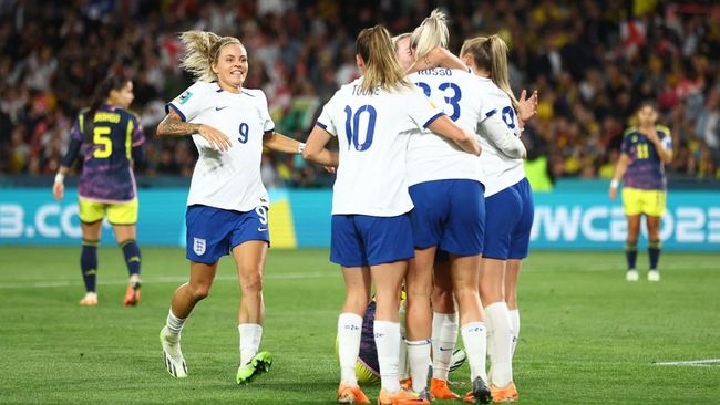 Australia dan Inggris menggenapi empat tim negara yang lolos ke semifinal Piala Dunia Wanita 2023 di Australia dan Selandia Baru, Sabtu (12/8).