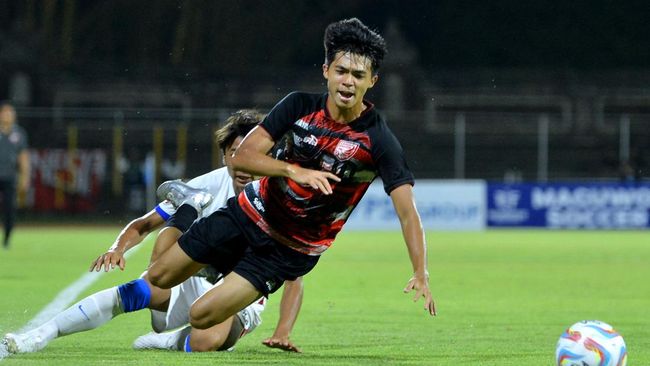 Timnas Indonesia U-17 kalah dari Kashima Antlers U-18 dalam pertandingan uji coba di Stadion Ngurah Rai, Denpasar, Bali, Sabtu (5/8) malam WIB.