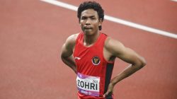 Sprinter Indonesia Lalu Muhammad Zohri menatap laga semifinal nomor 100 meter putra Asian Games 2023 dengan penuh percaya diri setelah pulih dari cedera.