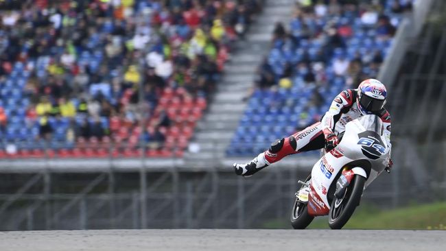 Pebalap Indonesia Mario Suryo Aji (Honda Team Asia) percaya diri untuk menghadapi balapan Moto3 Catalunya di Spanyol, Minggu (3/9).
