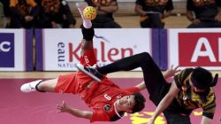 Tim sepak takraw Indonesia yang tampil di nomor quadrant putra berpotensi menambah perbendaharaan medali emas Asian Games 2022 (2023).