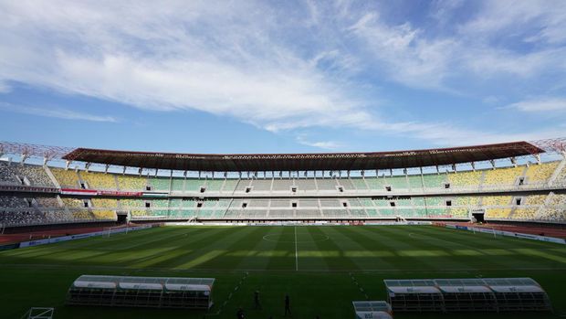 Stadion Gelora Bung Tomo (GBT) jelang Piala Dunia U-17 2023.