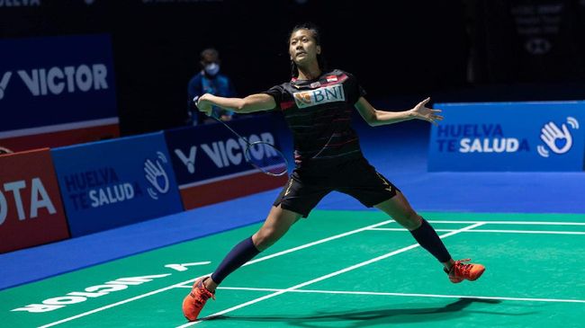 Tunggal putri Indonesia Putri Kusuma Wardani kalah 11-21 dan 13-21 dari wakil China Han Yue yang menjadi unggulan kedelapan di Malaysia Open 2024.