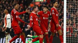 Liverpool berhasil comeback dan menang 4-1 atas Luton Town pada pertandingan pekan ke-26 Liga Inggris di Anfield, Kamis (22/2) dini hari WIB.