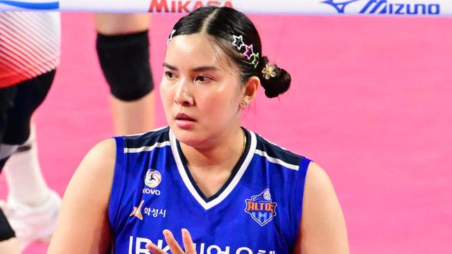 Setter timnas voli putri Thailand yang kini bermain bersama IBK Altos, Pornpun Guedpard, memiliki bertahan di Liga Voli Korea pada musim depan.